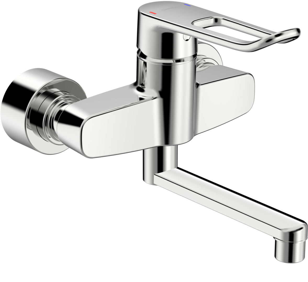 Single lever washbasin faucet