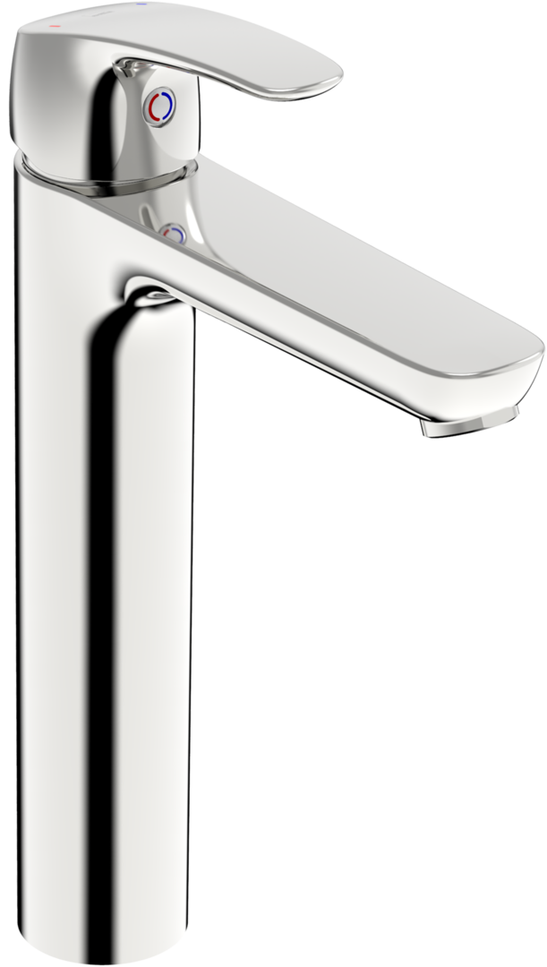 Single lever washbasin faucet