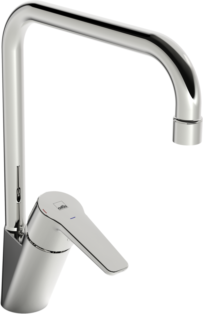 Single lever kitchen faucet