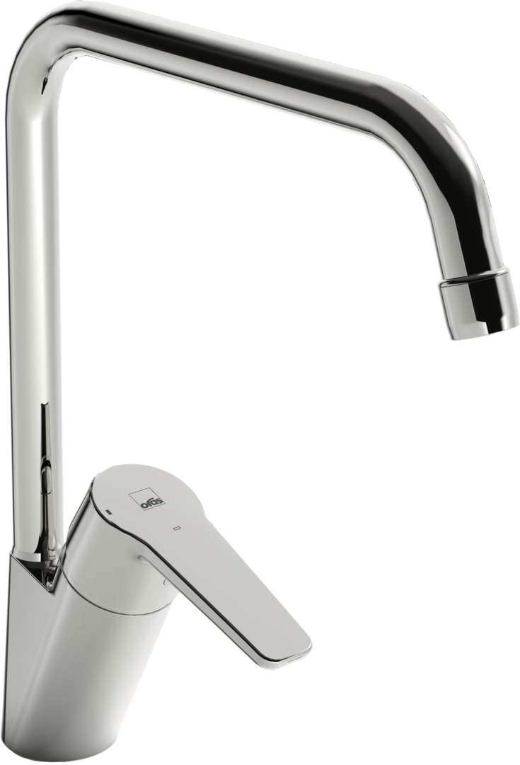 Single lever kitchen faucet