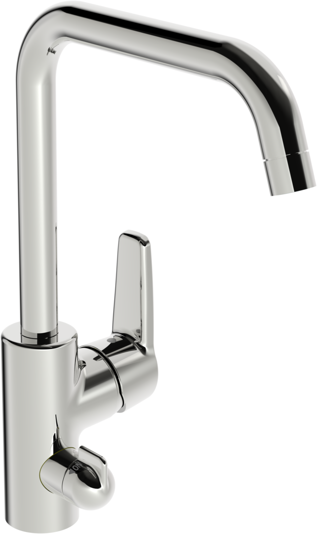 Single lever kitchen faucet