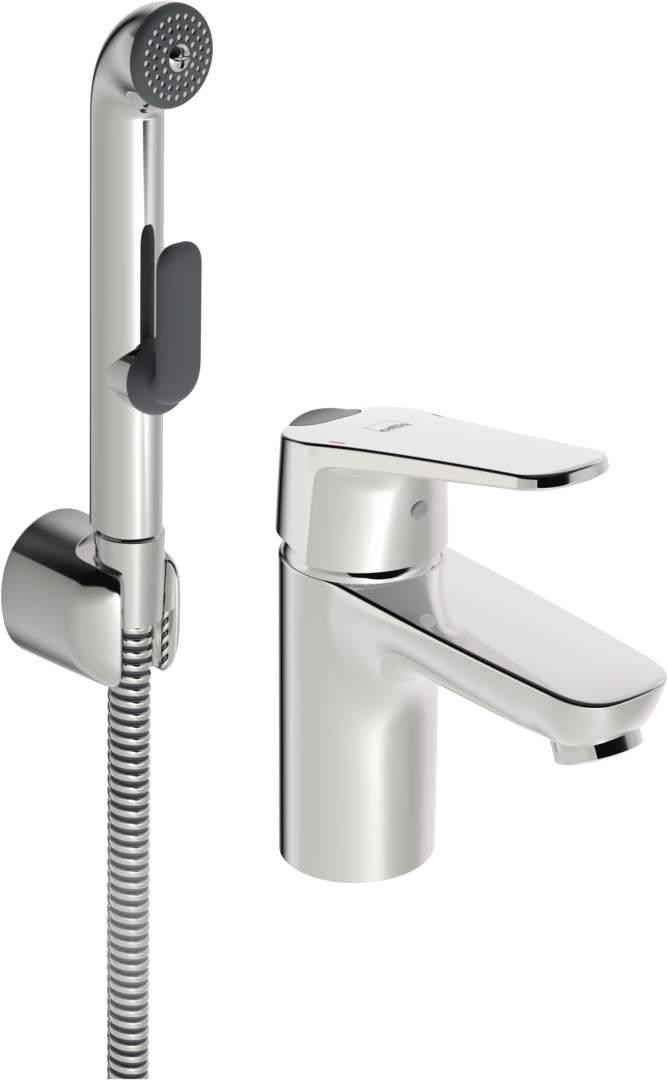 Single lever washbasin faucet