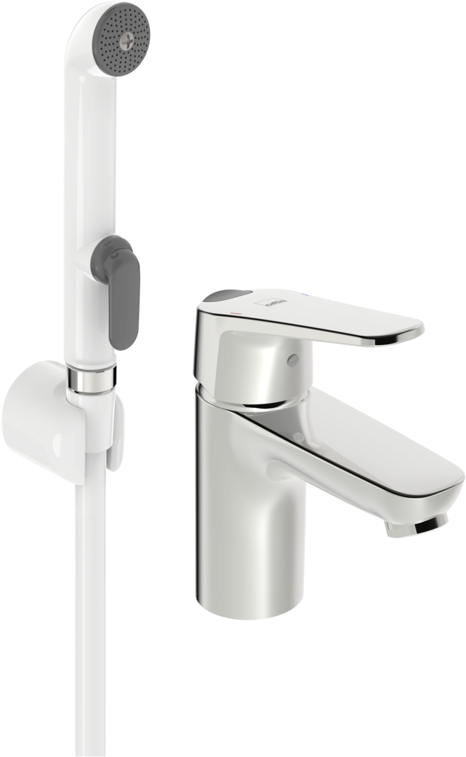 Single lever washbasin faucet