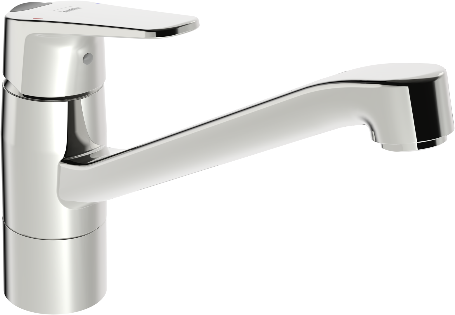 Single lever kitchen faucet