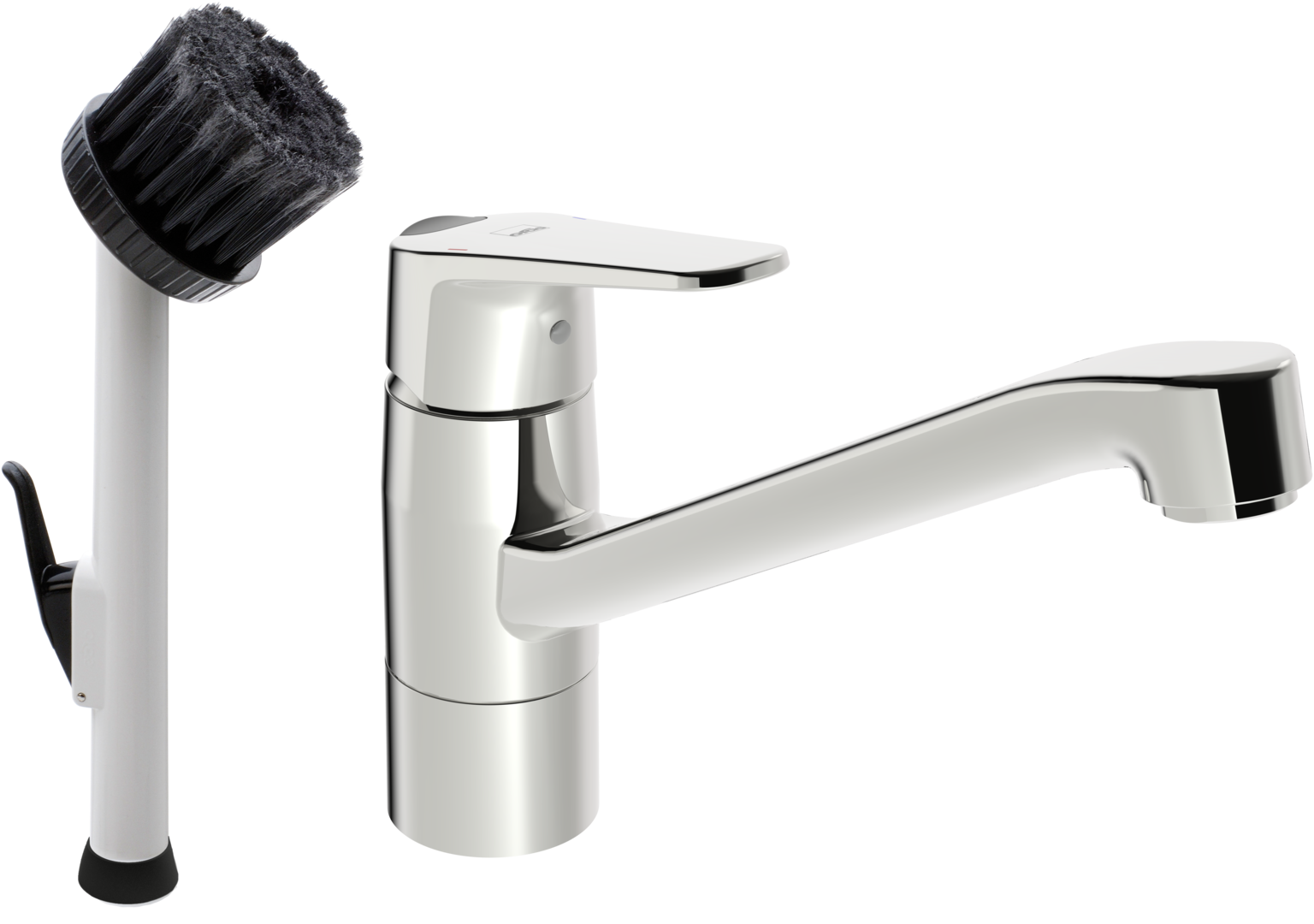 Single lever utility room faucet