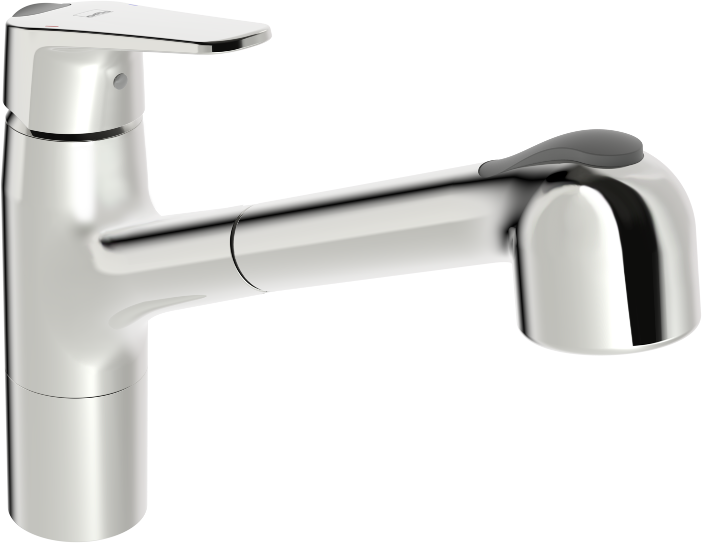 Single lever kitchen faucet