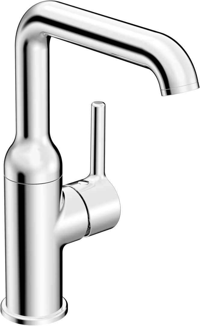 Single lever washbasin faucet