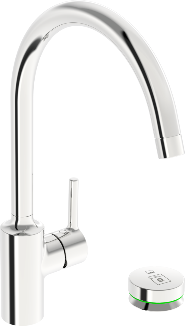 Single lever kitchen faucet
