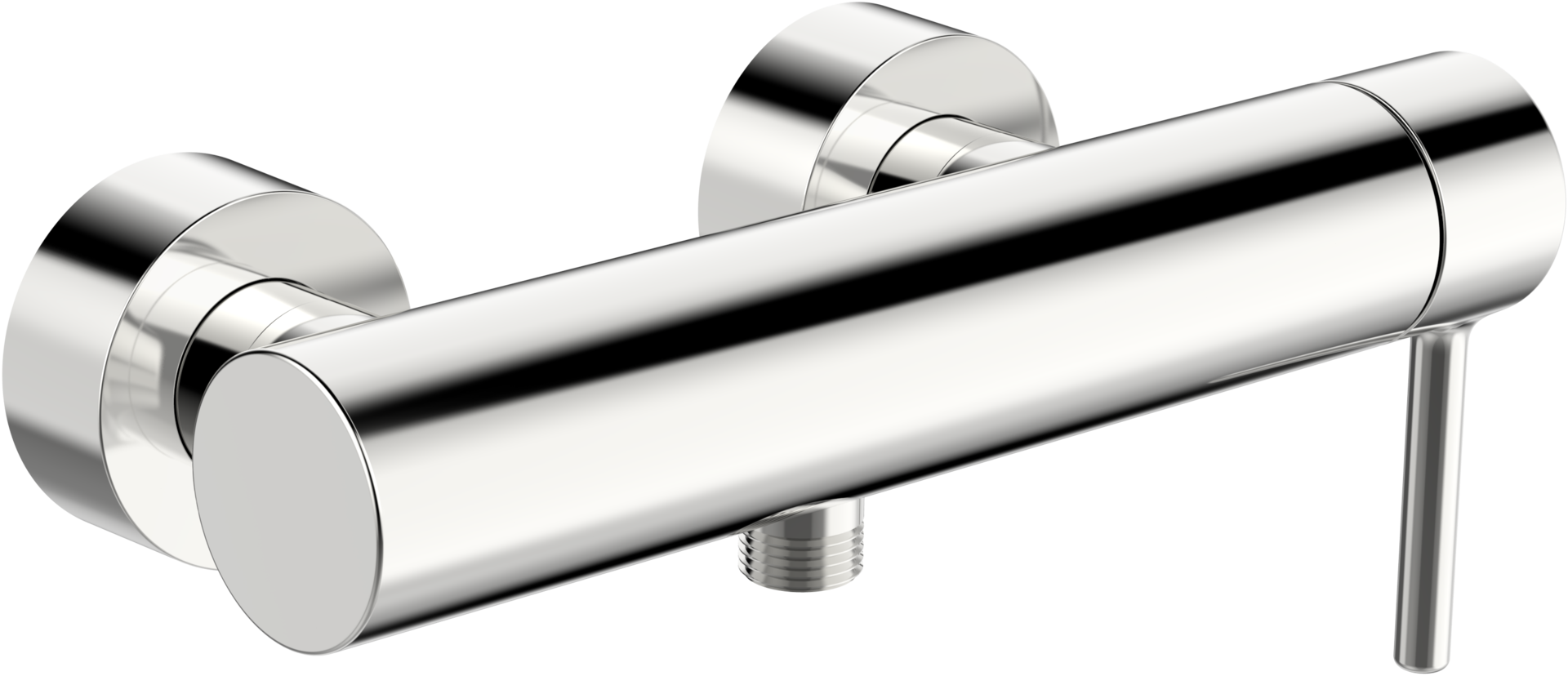 Single lever shower faucet