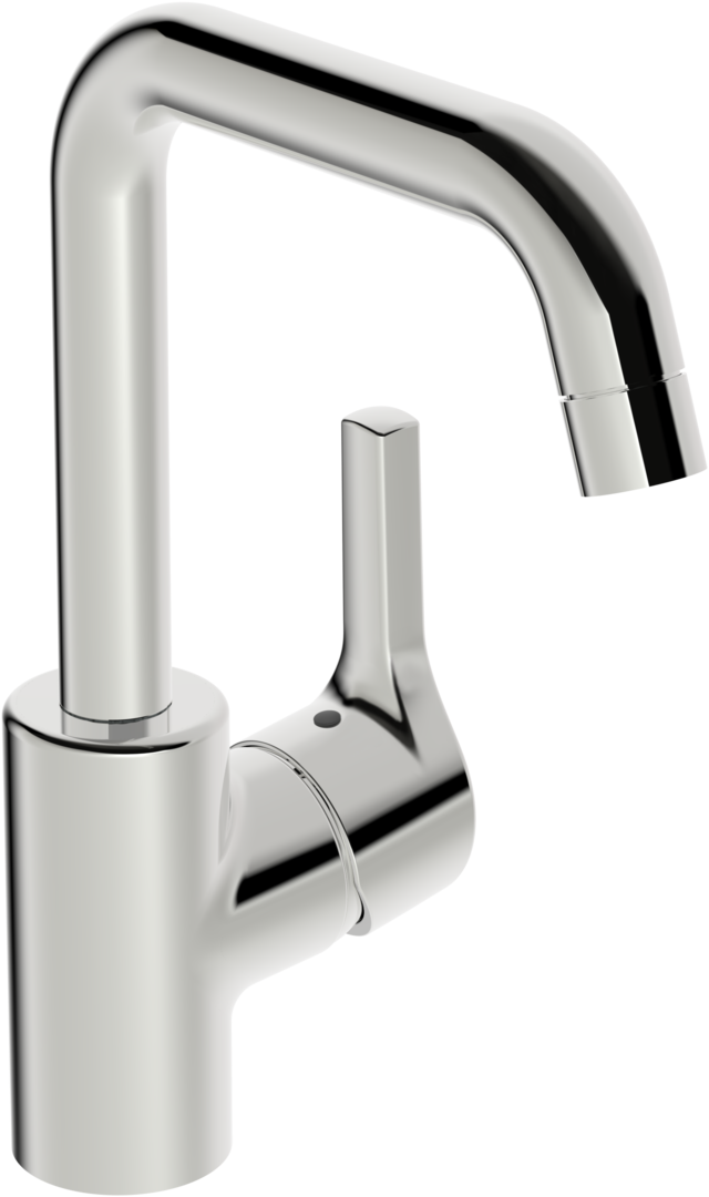 Single lever washbasin faucet