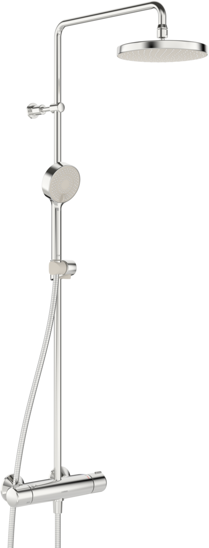 Thermostatic shower system