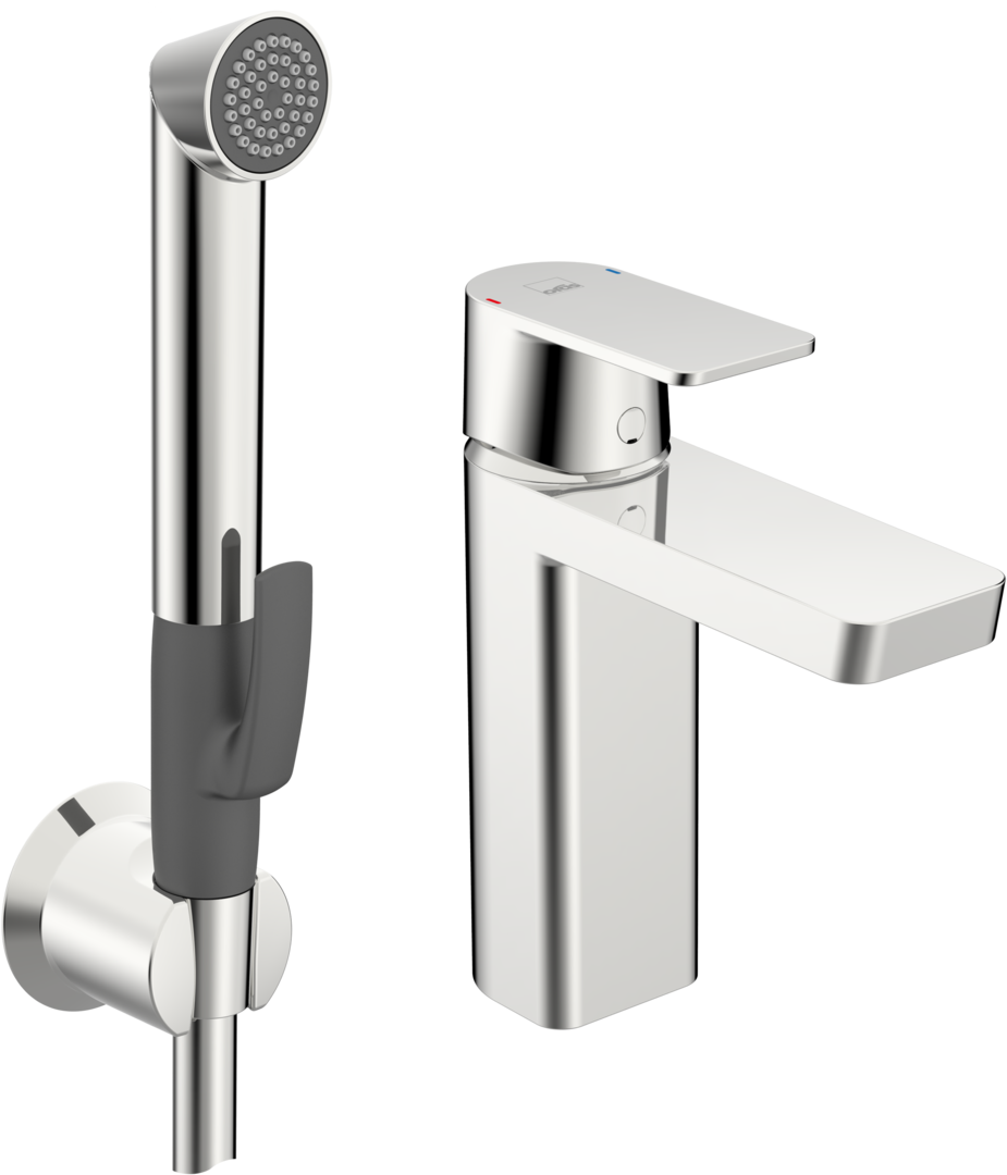 Single lever washbasin faucet