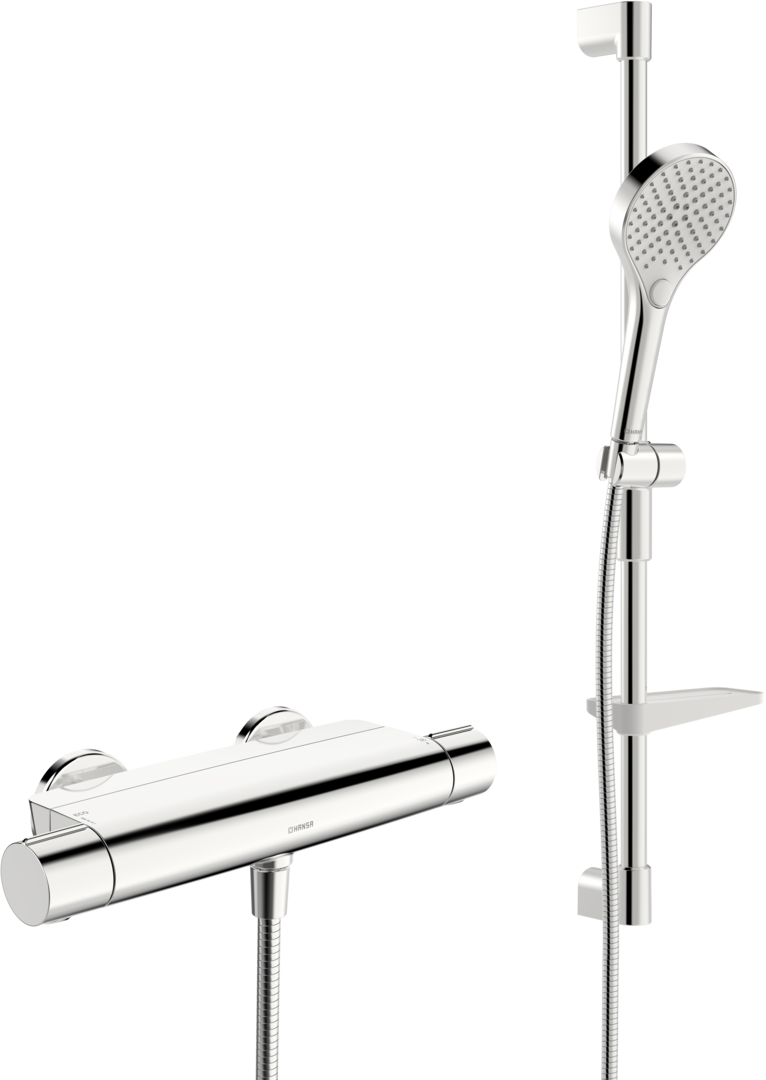Thermostatic shower system