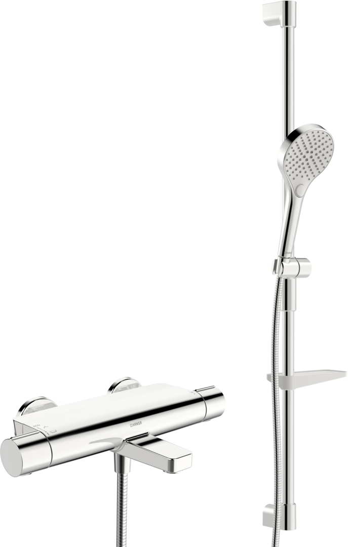 Thermostatic shower system