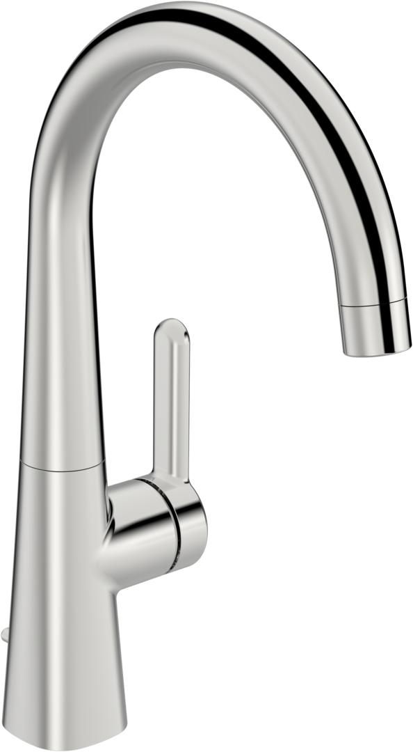 Single lever washbasin faucet