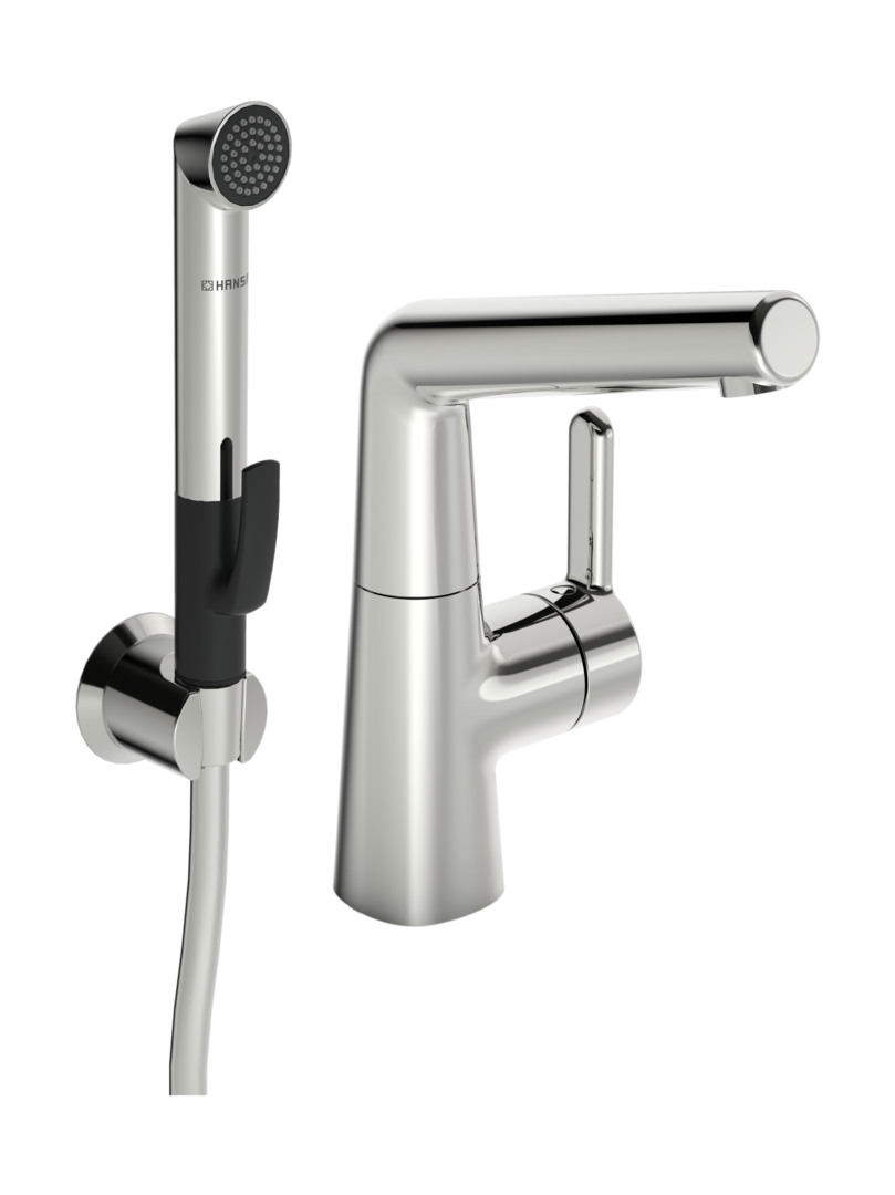 Single lever washbasin faucet