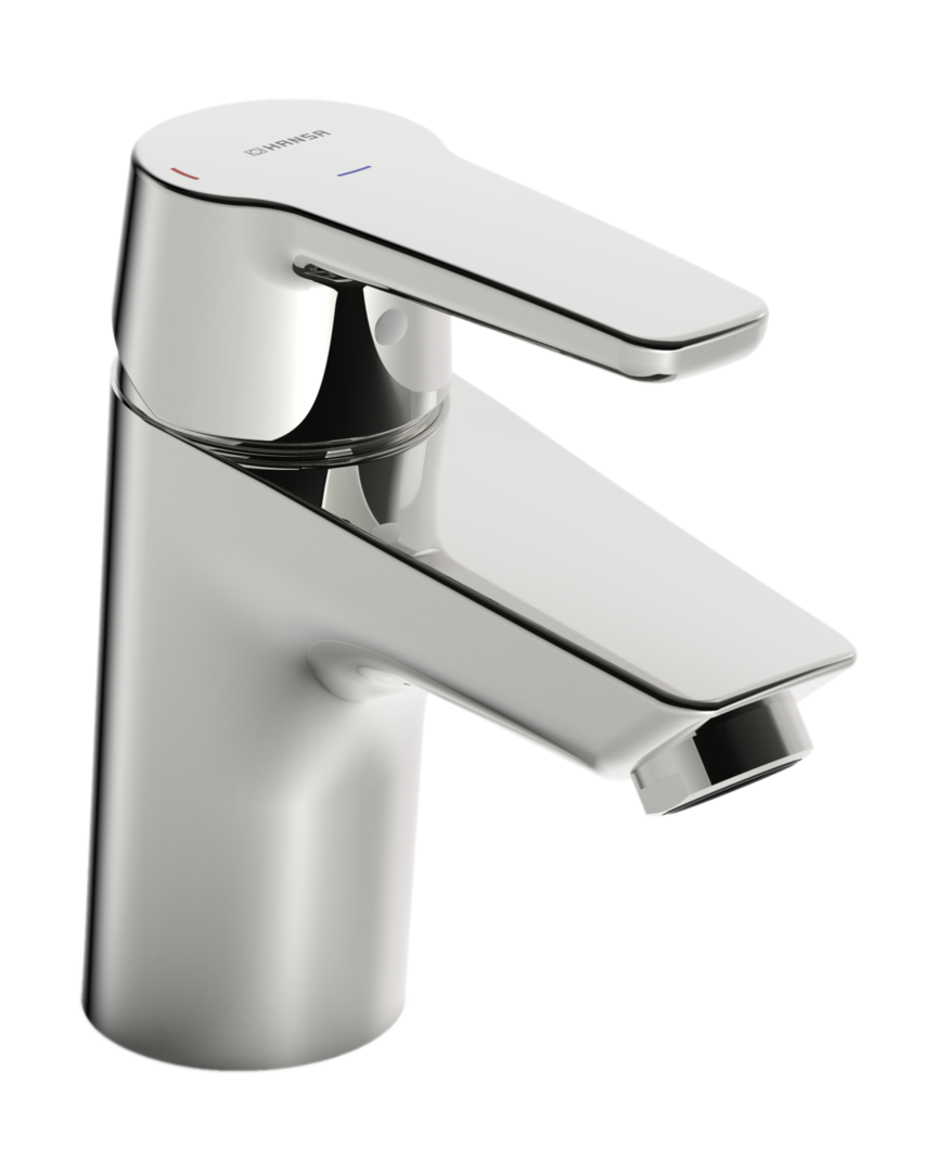 Single lever washbasin faucet