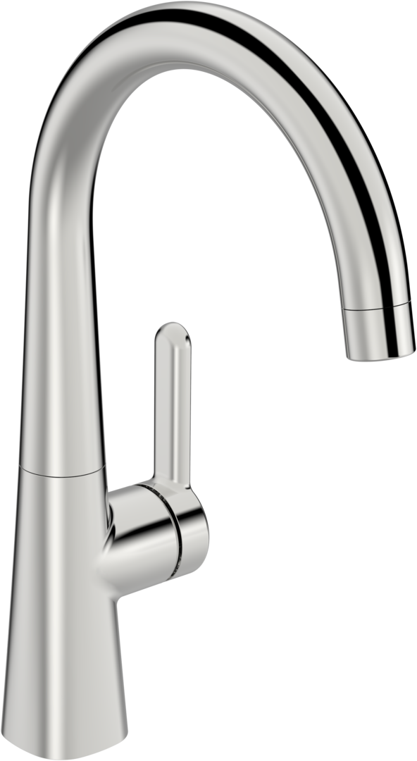 Single lever washbasin faucet