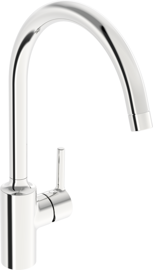 Single lever kitchen faucet