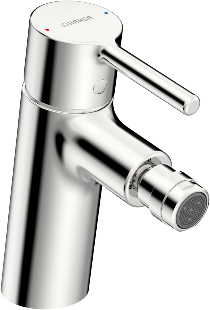 Single lever bidet faucet