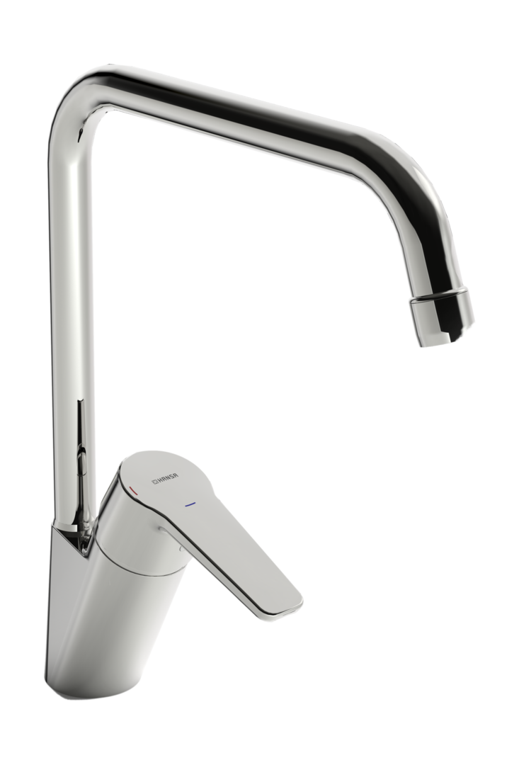 Single lever kitchen faucet