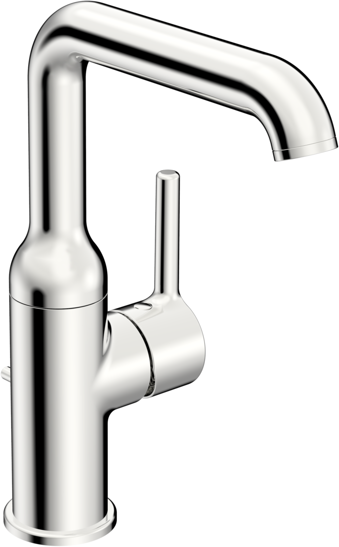 Single lever washbasin faucet