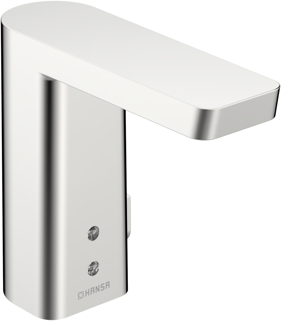 Touchless washbasin faucet
