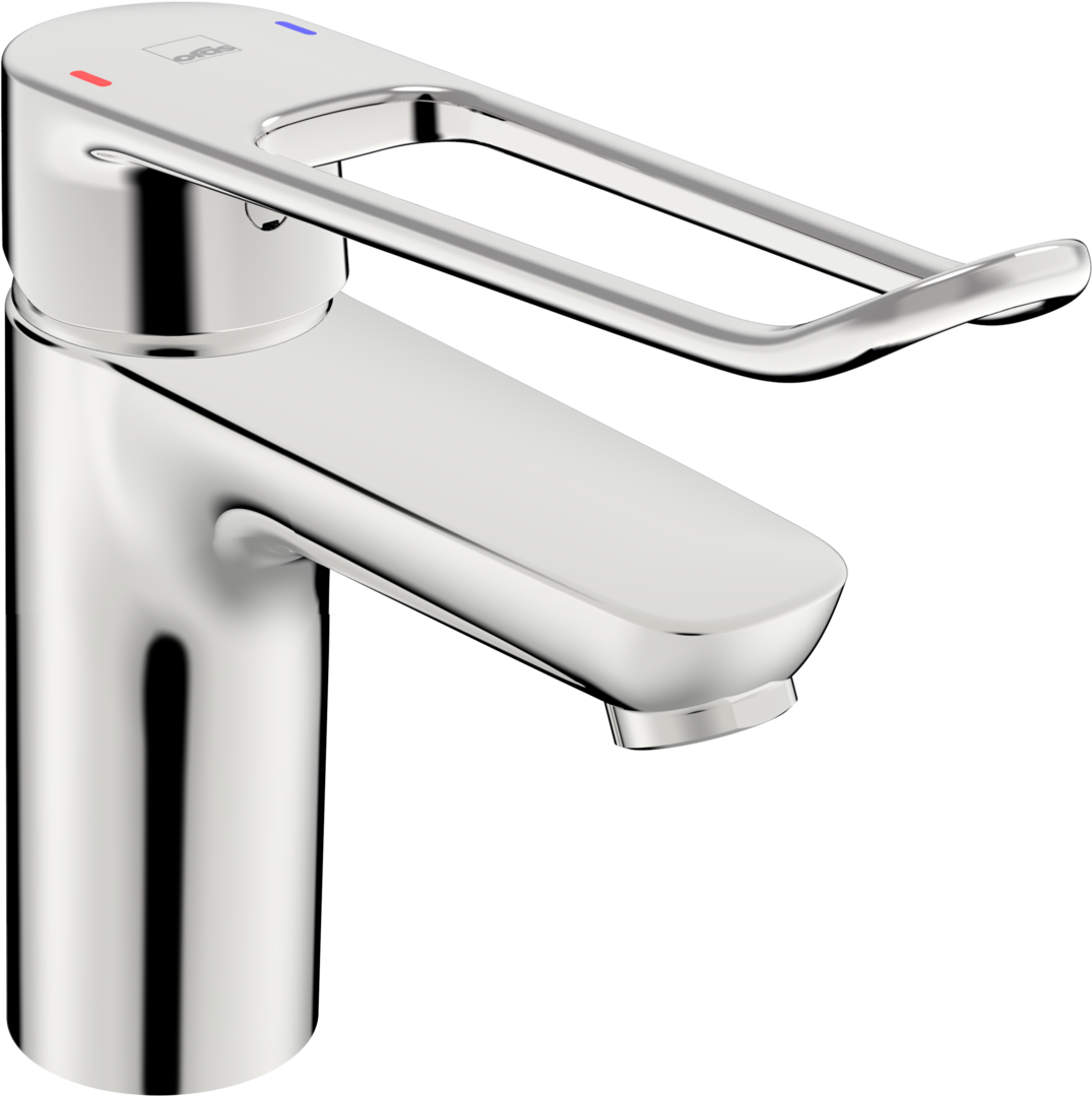 Single lever washbasin faucet