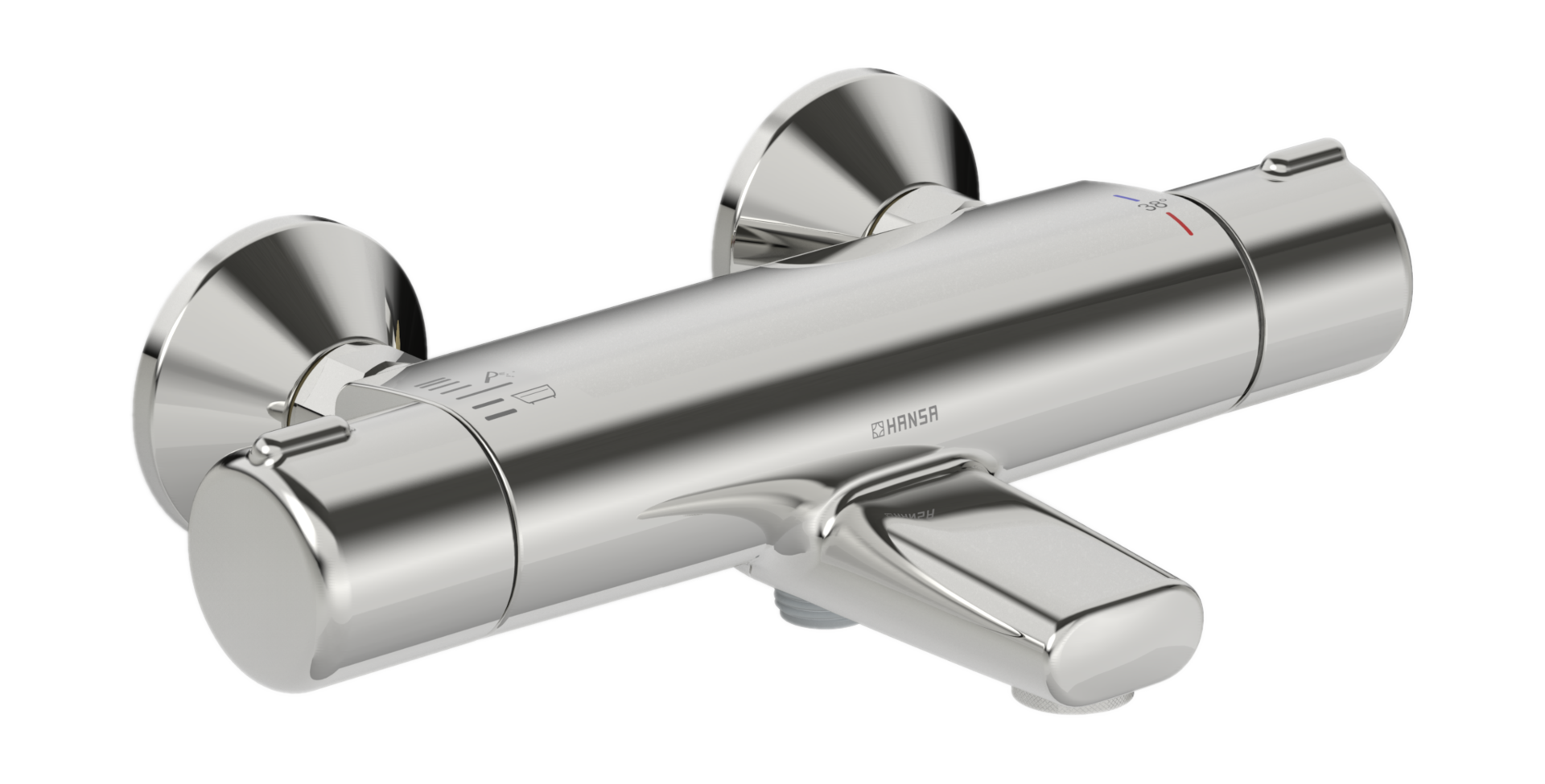 Thermostatic shower faucet