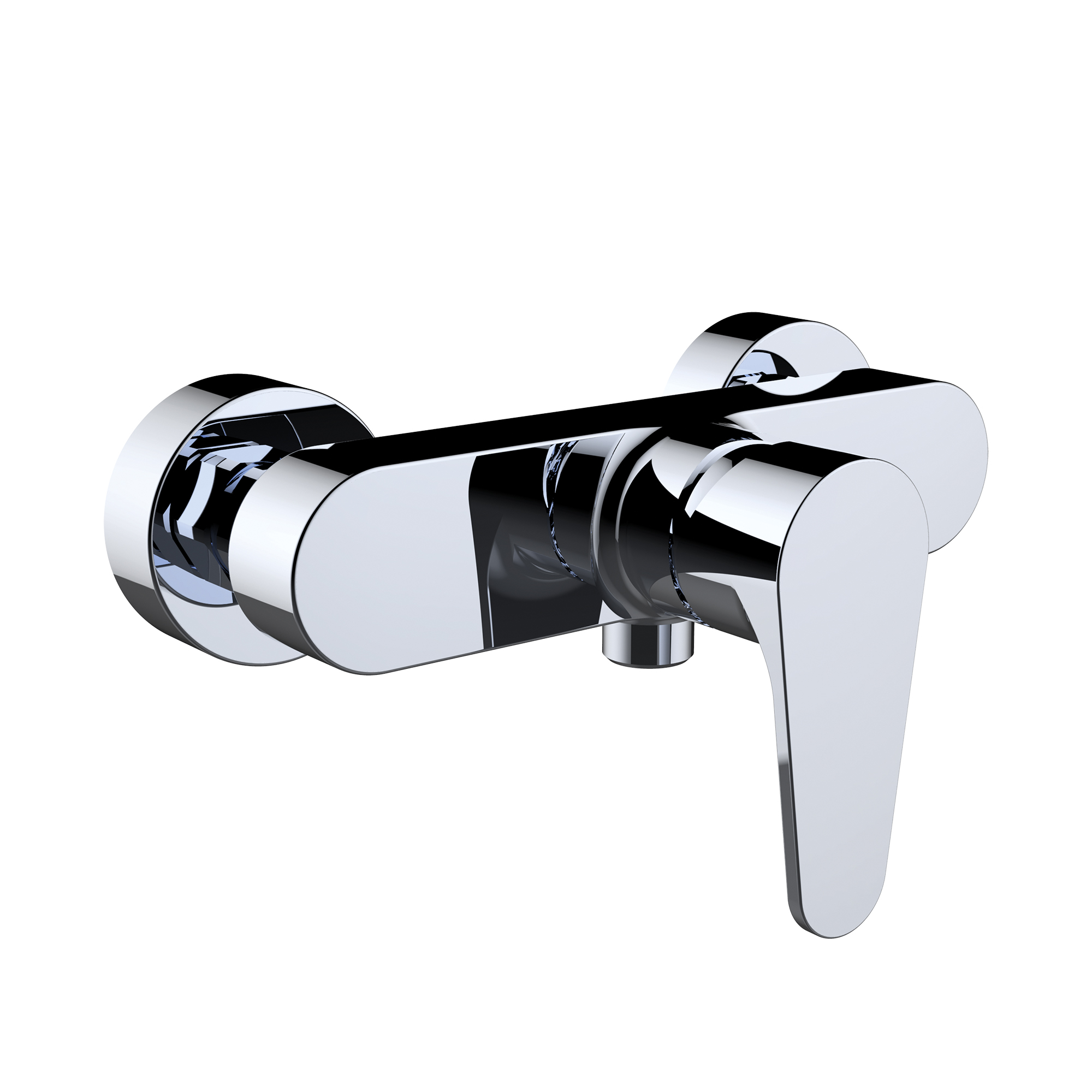 Single-lever shower mixer.