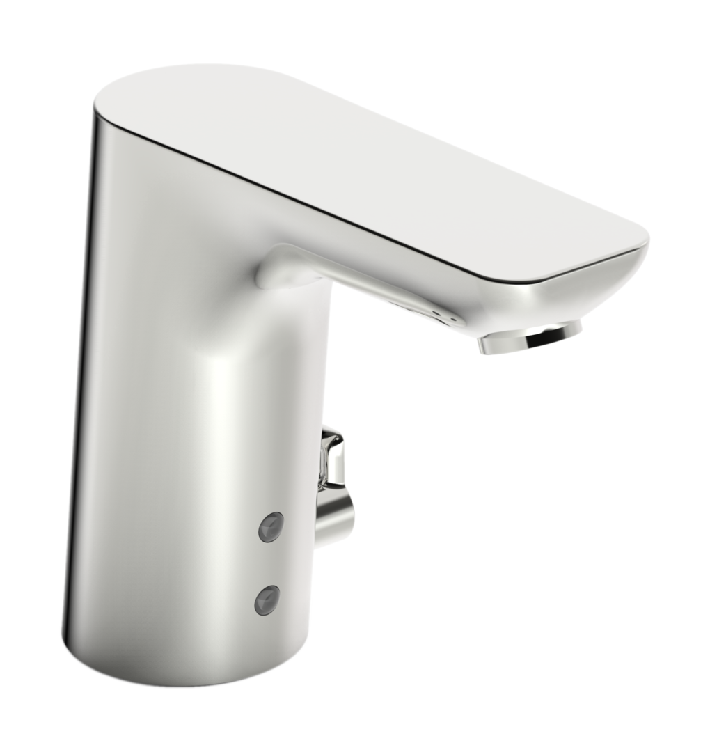 Touchless washbasin faucet