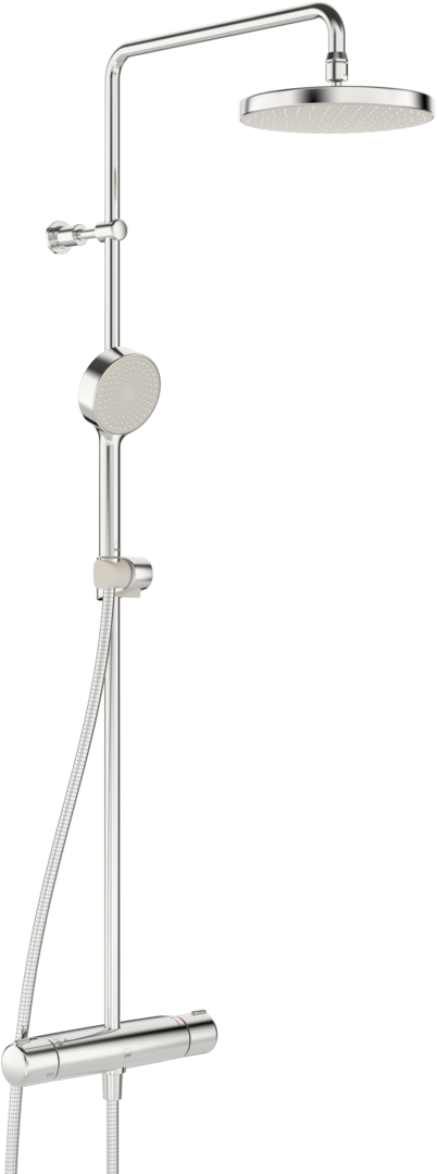 Thermostatic shower system
