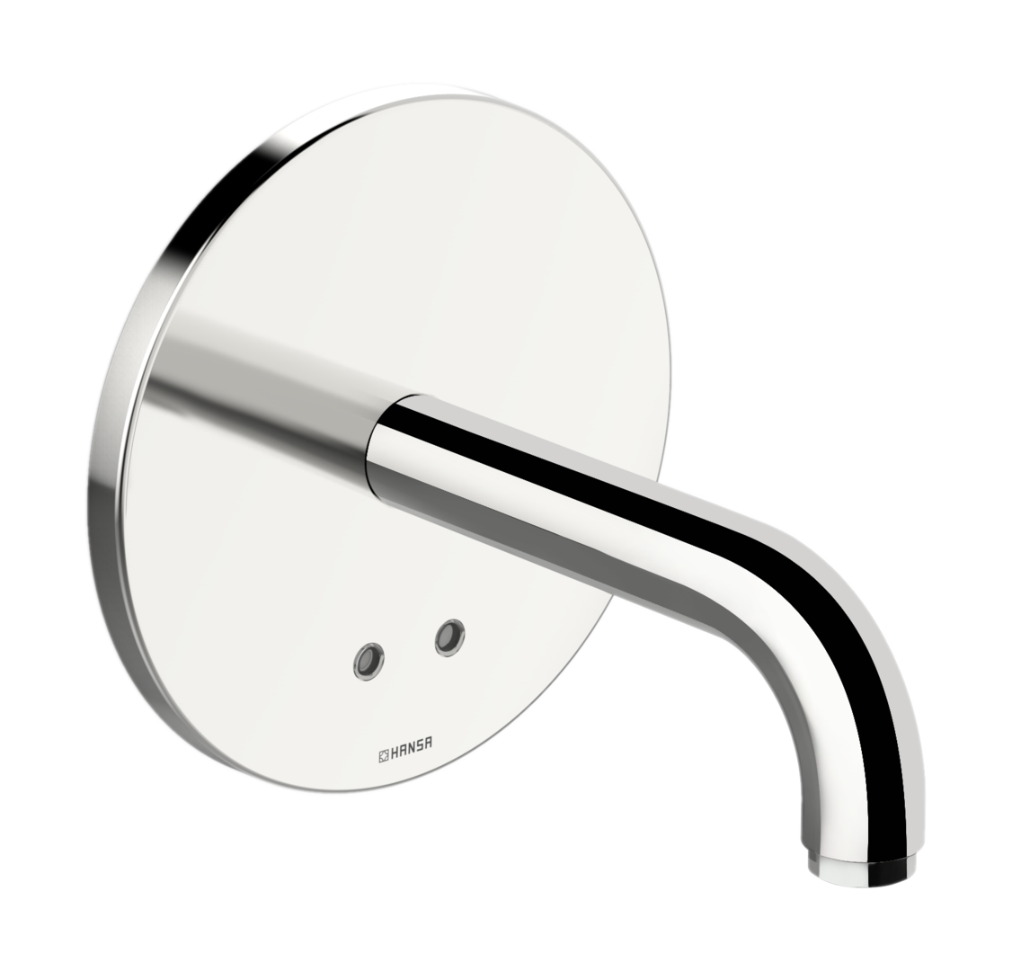 Touchless washbasin faucet