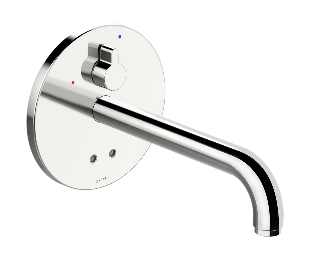 Touchless washbasin faucet