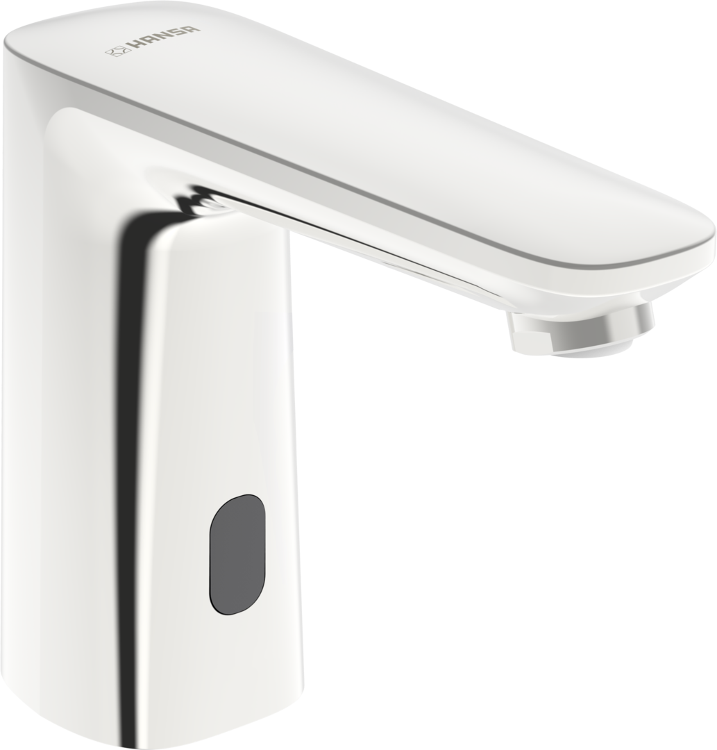 Touchless washbasin faucet