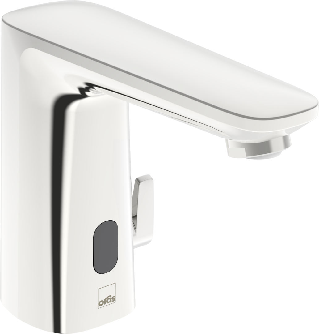 Touchless washbasin faucet