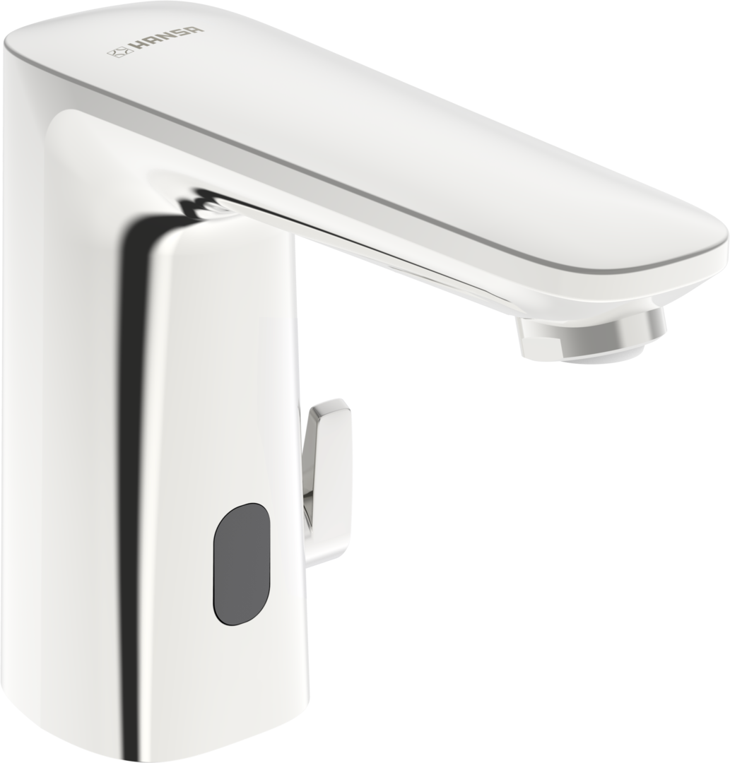 Touchless washbasin faucet