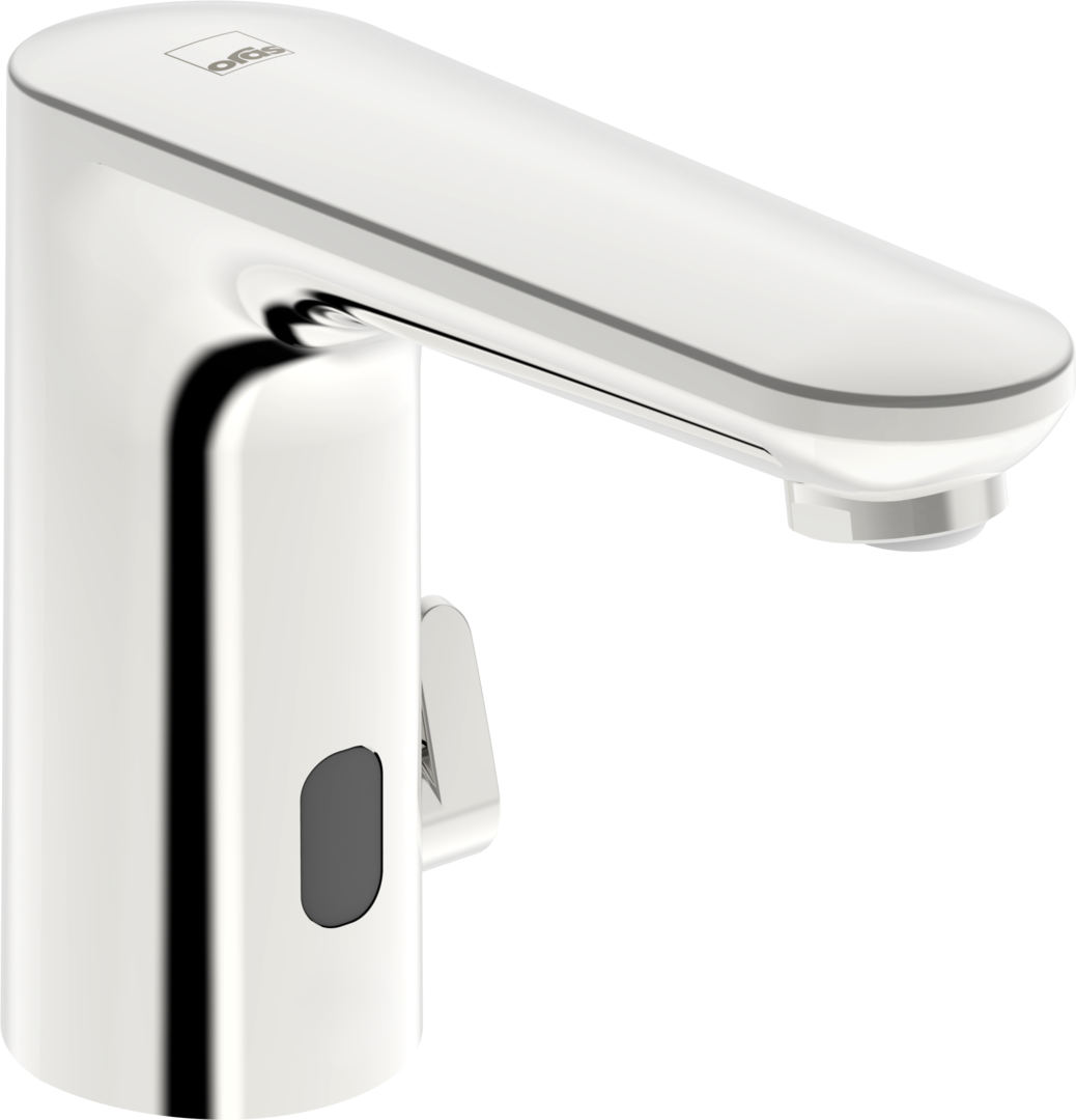 Touchless washbasin faucet