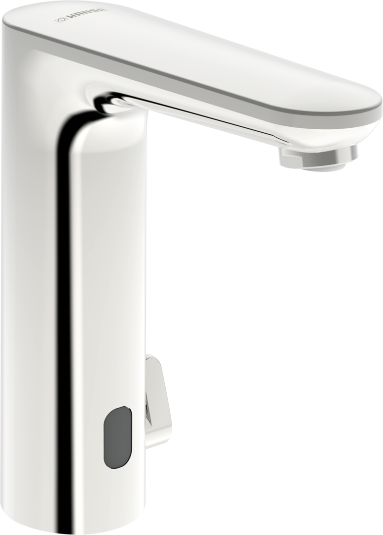 Touchless washbasin faucet