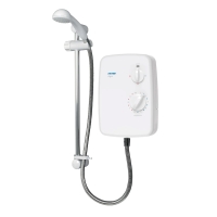 The Agio 8.5KW Electric Shower has a 1 spray pattern shower head and has Rotary Power Control with 3 Settings