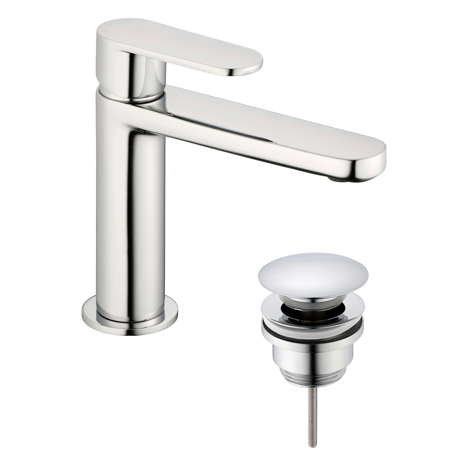 Basin mixer with push up waste valve, 5L – Waschtisch-Einhebelmischer inkl.  Pop Up Ablaufventil,mit Wasserspar-Strahlregler 5L/Min