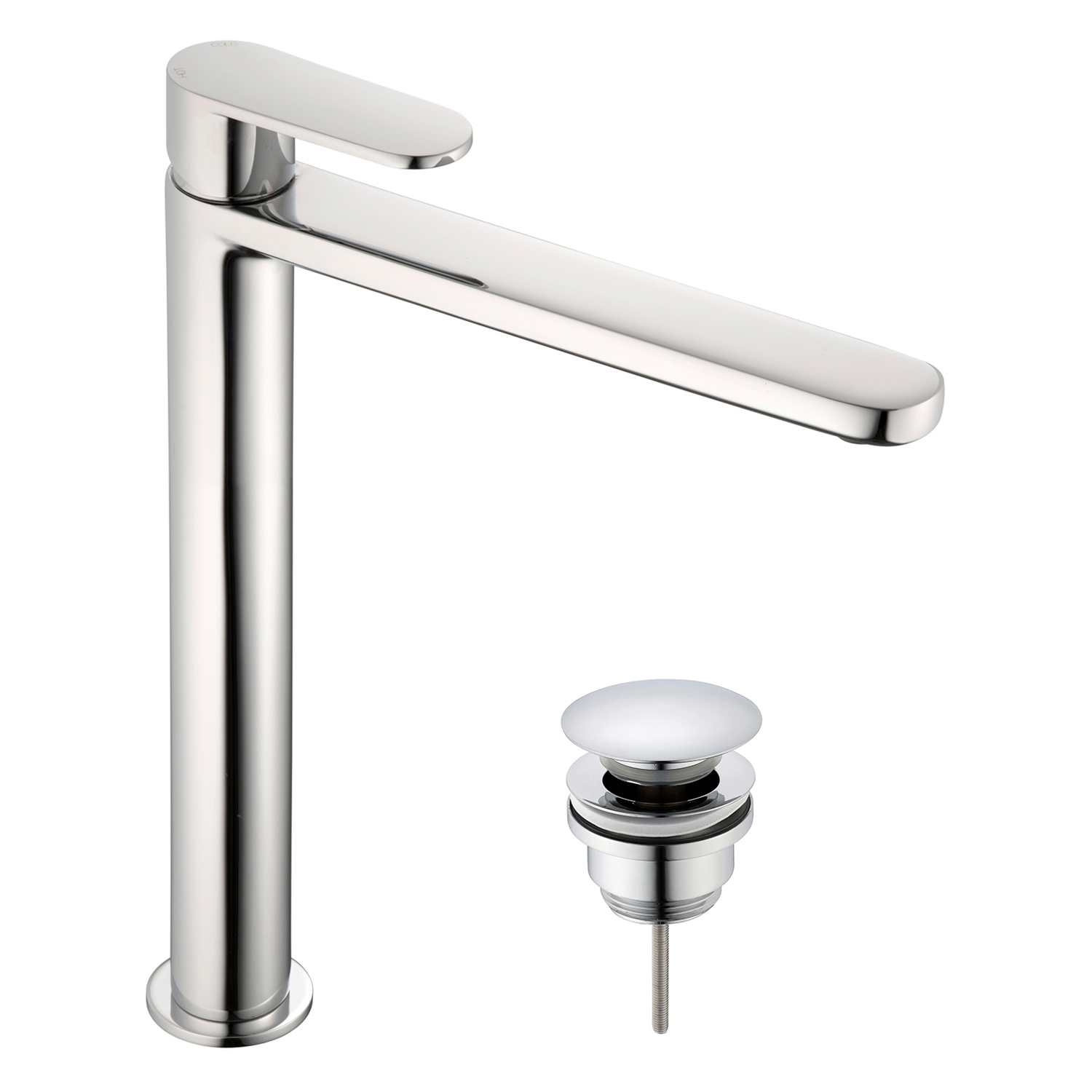 Basin mixer XXL with push up waste valve, 5L – Waschtisch-Einhebelmischer XXL inkl.  Pop Up Ablaufventil,mit Wasserspar-Strahlregler 5L/Min