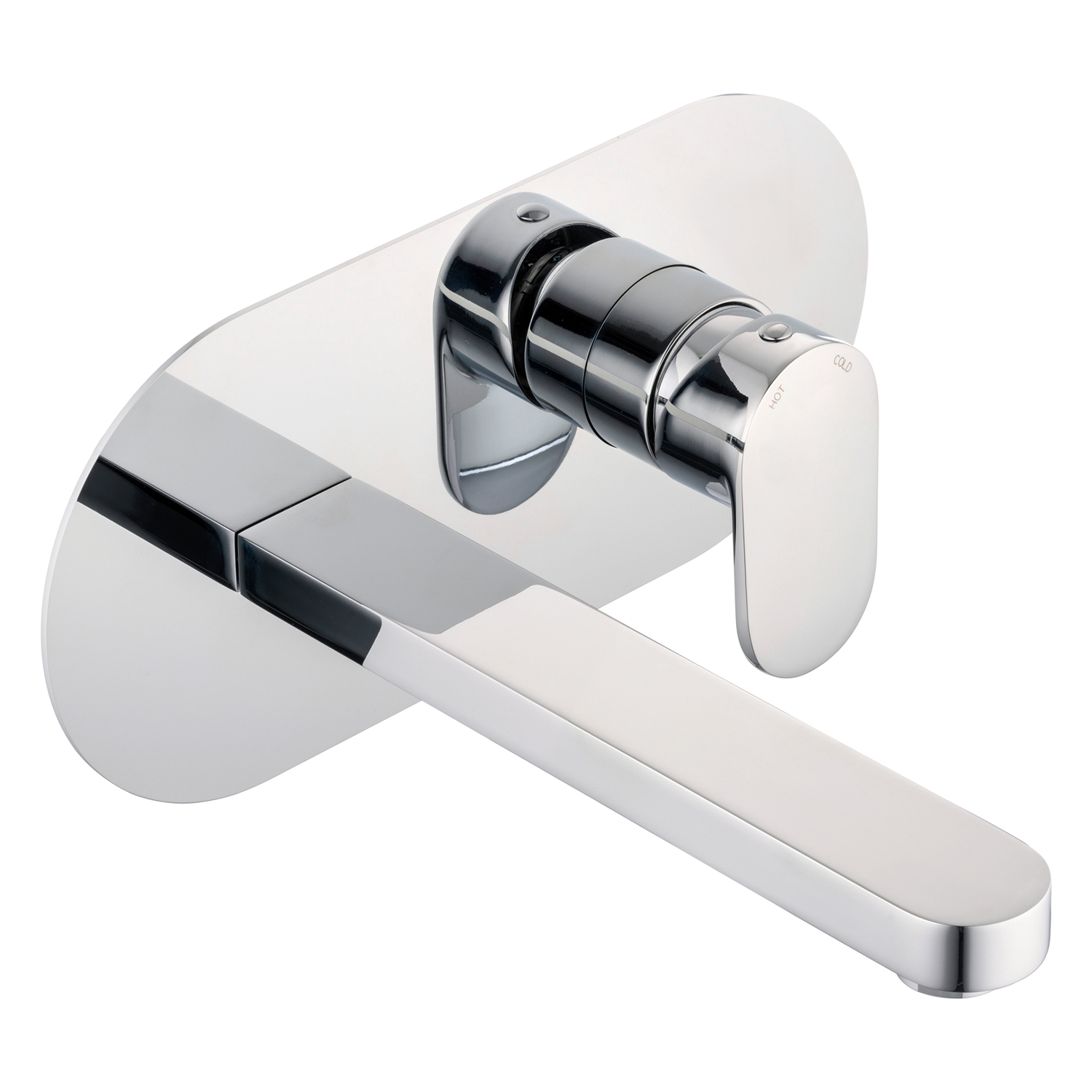 Basin mixer wall mounted complete, 5L, spout length 200mm – Wand-Waschtisch Einhebelmischer inkl. Grundkörper,mit Wasserspar-Strahlregler 5L/Min, Ausladung 200mm