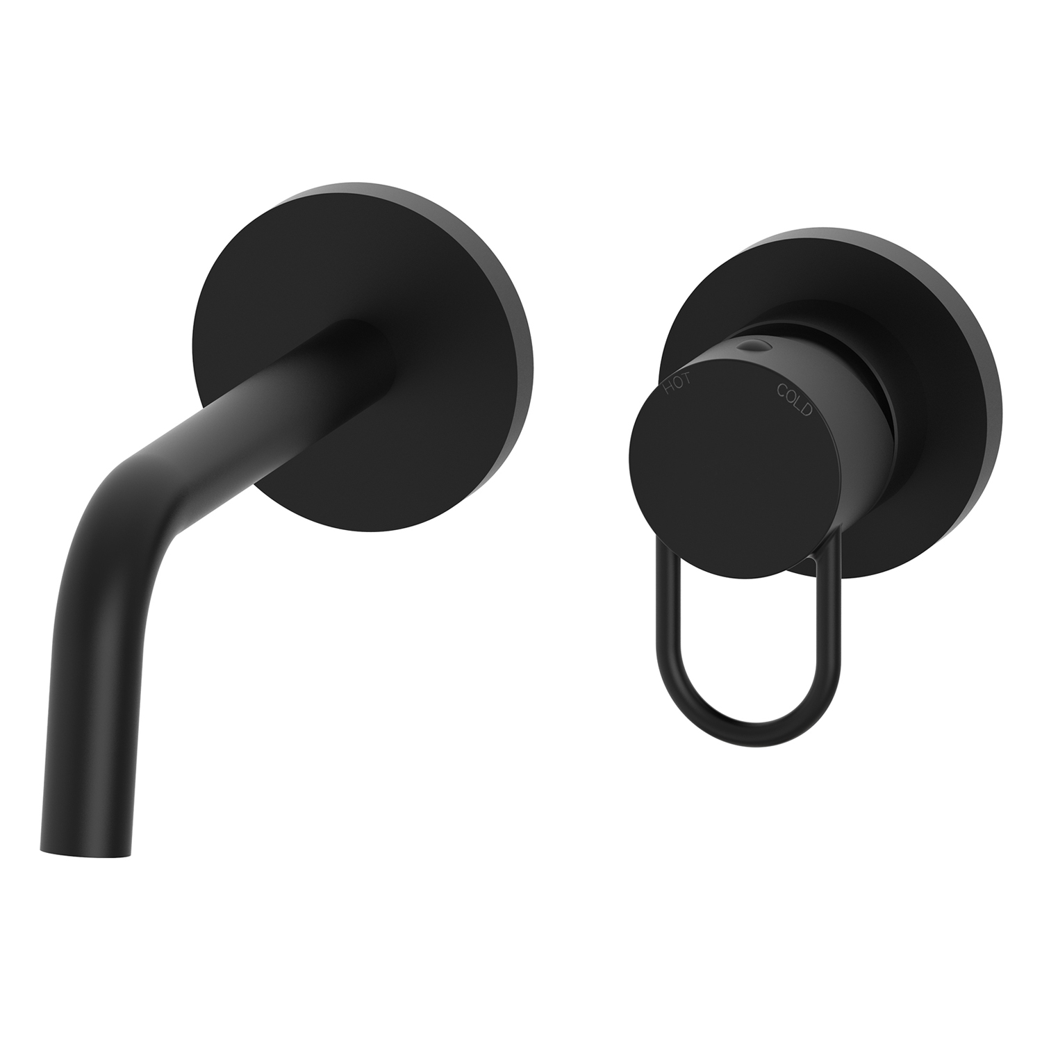 Basin mixer wall mounted complete, 5L, spout length 178mm – Wand-Waschtisch Einhebelmischer inkl. Grundkörper,mit Wasserspar-Strahlregler 5L/Min, Ausladung 178mm