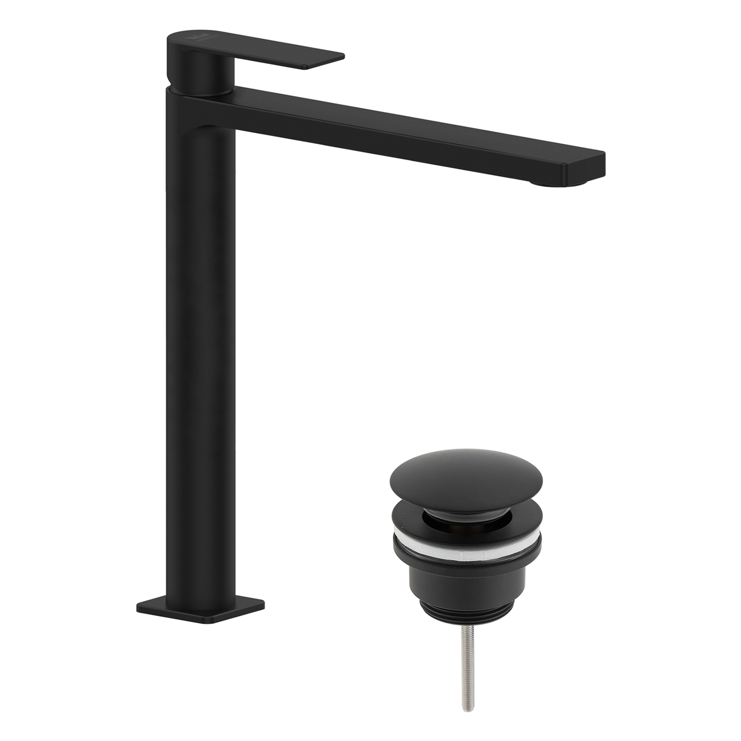 Basin mixer XXL with push up waste valve, 5L Waschtisch-Einhebelmischer XXL inkl.  Pop Up Ablaufventil,mit Wasserspar-Strahlregler 5L/Min
