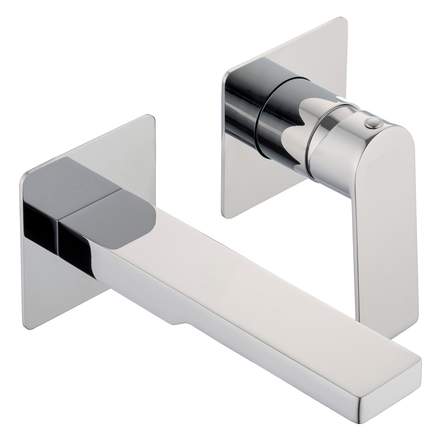 Basin mixer wall mounted complete, 5L, spout length 150mm – Wand-Waschtisch Einhebelmischer inkl. Grundkörper,mit Wasserspar-Strahlregler 5L/Min, Ausladung 150mm