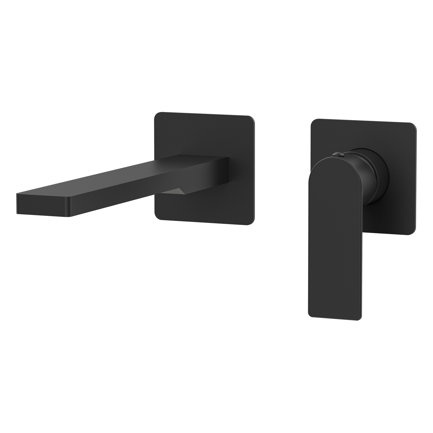Basin mixer wall mounted complete, 5L, spout lenght 200mm – Wand-Waschtisch Einhebelmischer inkl. Grundkörper,mit Wasserspar-Strahlregler 5L/Min, Ausladung 200mm