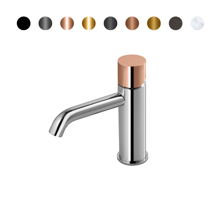 ROUND BASIN MIXER CONF CHROME