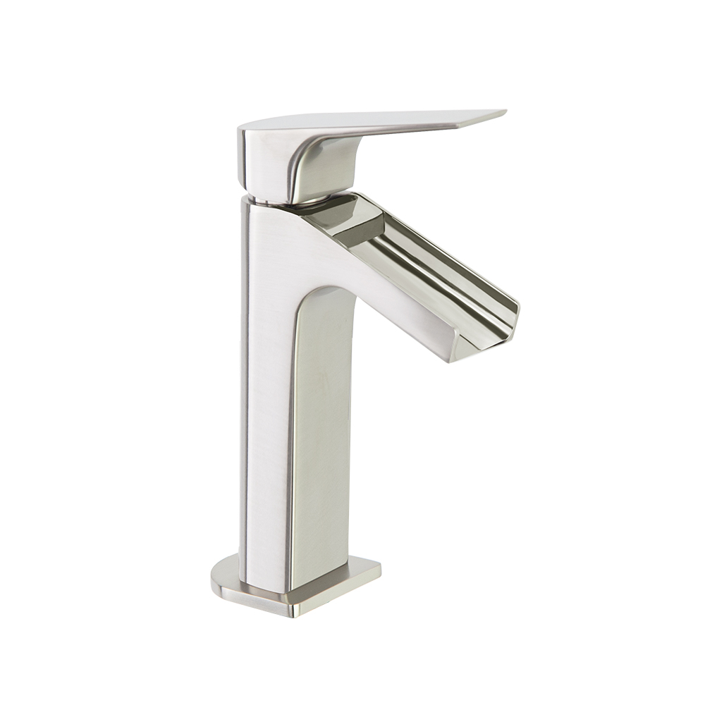 213101NC BRUSHED NICKEL WASHBASIN WATERFALL 6L URBAN CHIC – 213101NC NIQUEL CEPILLADO LAVABO CASCADA 6L URBAN CHIC