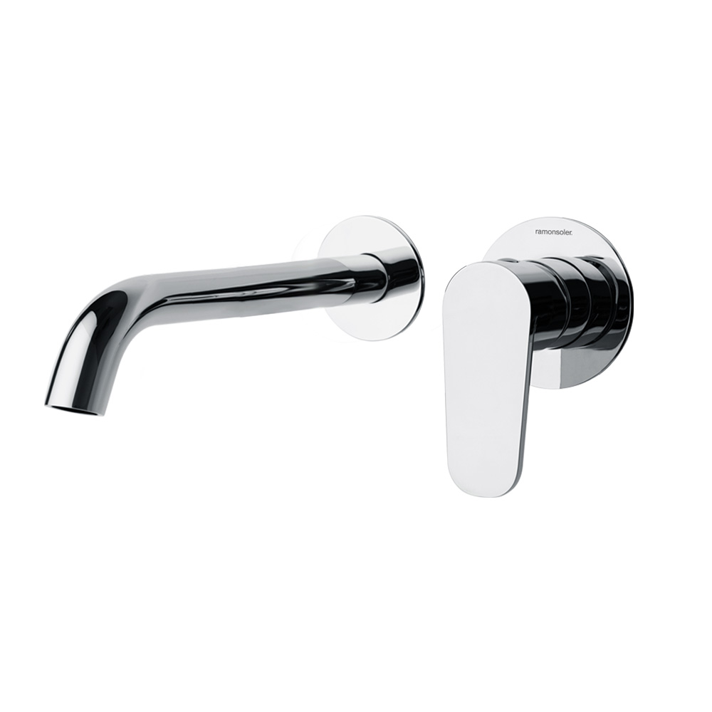 BRE362103 CHROME CONCEALED WASHBASIN 2 COVERS 24CM SPOUT 5L ALEXIA S2 – BRE362103 CROMO LAVABO EMP. 2 FLORONES CAÑO 24CM 5L ALEXIA S2